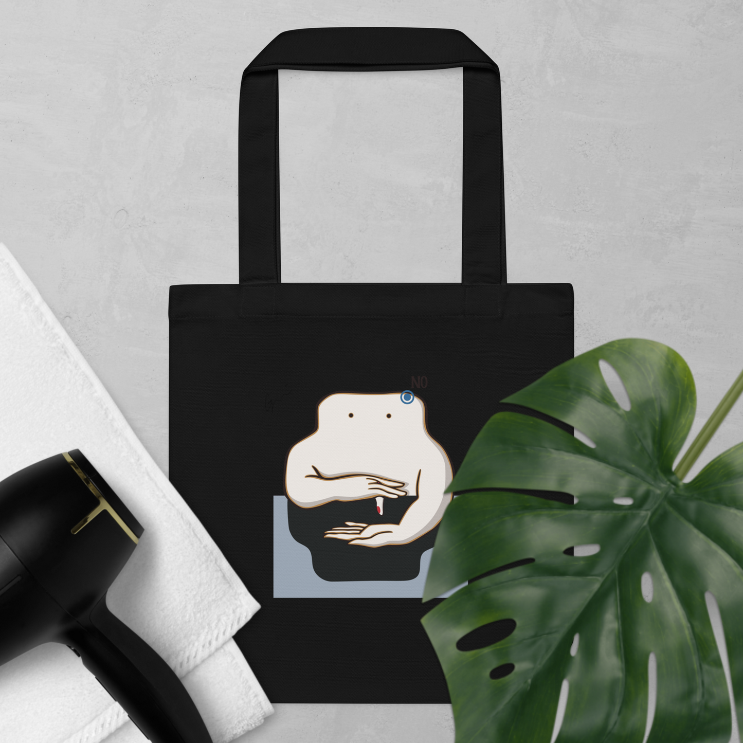 Cotton tote bag - little toy_NO