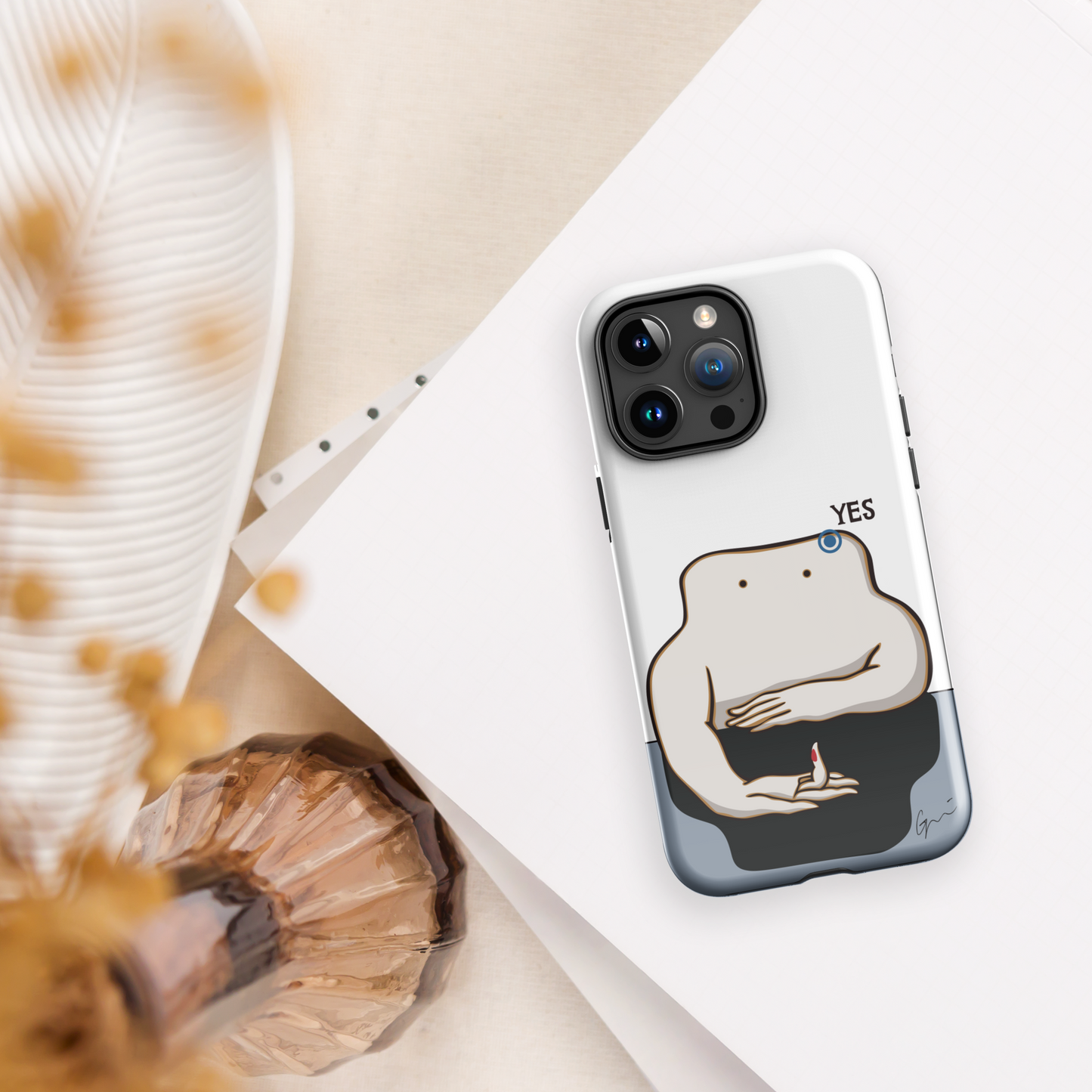 Tough Case for iPhone® | Peeka – YES
