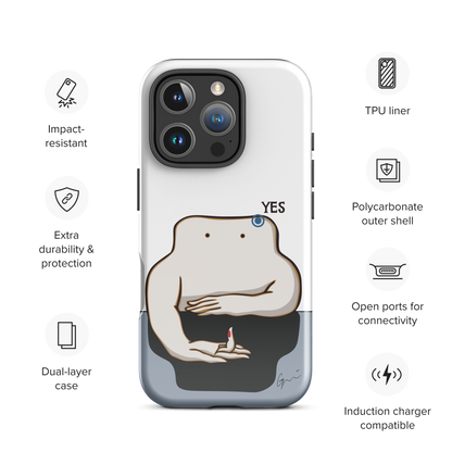 Tough Case for iPhone® | Peeka – YES