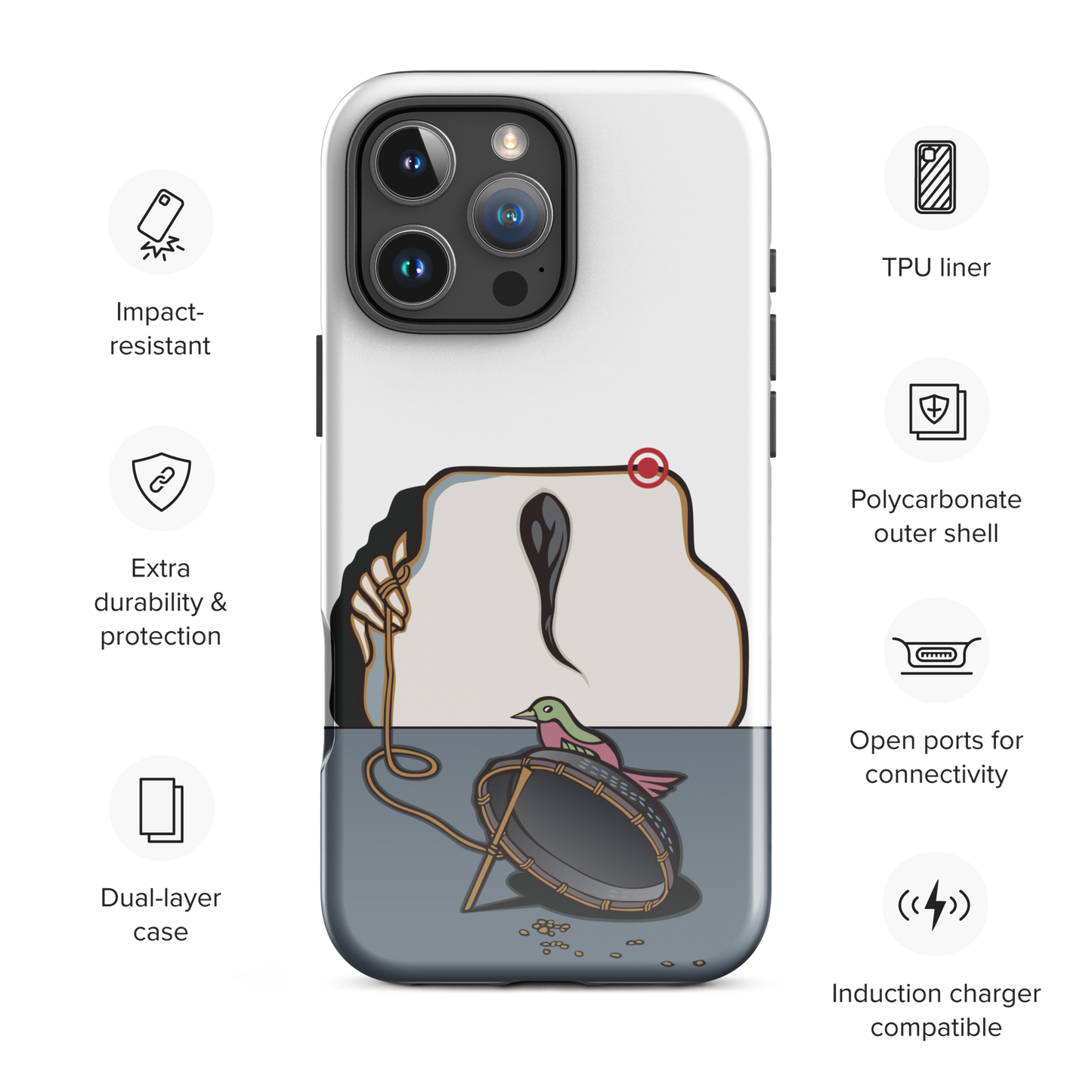 Tough Case for iPhone® | Peeka –  PATIENCE